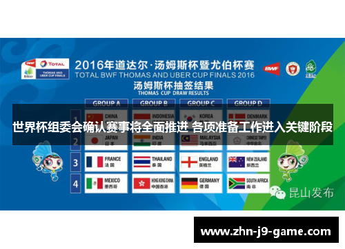 世界杯组委会确认赛事将全面推进 各项准备工作进入关键阶段 世界杯组委会确认赛事将全面推进 各项准备工作进入关键阶段